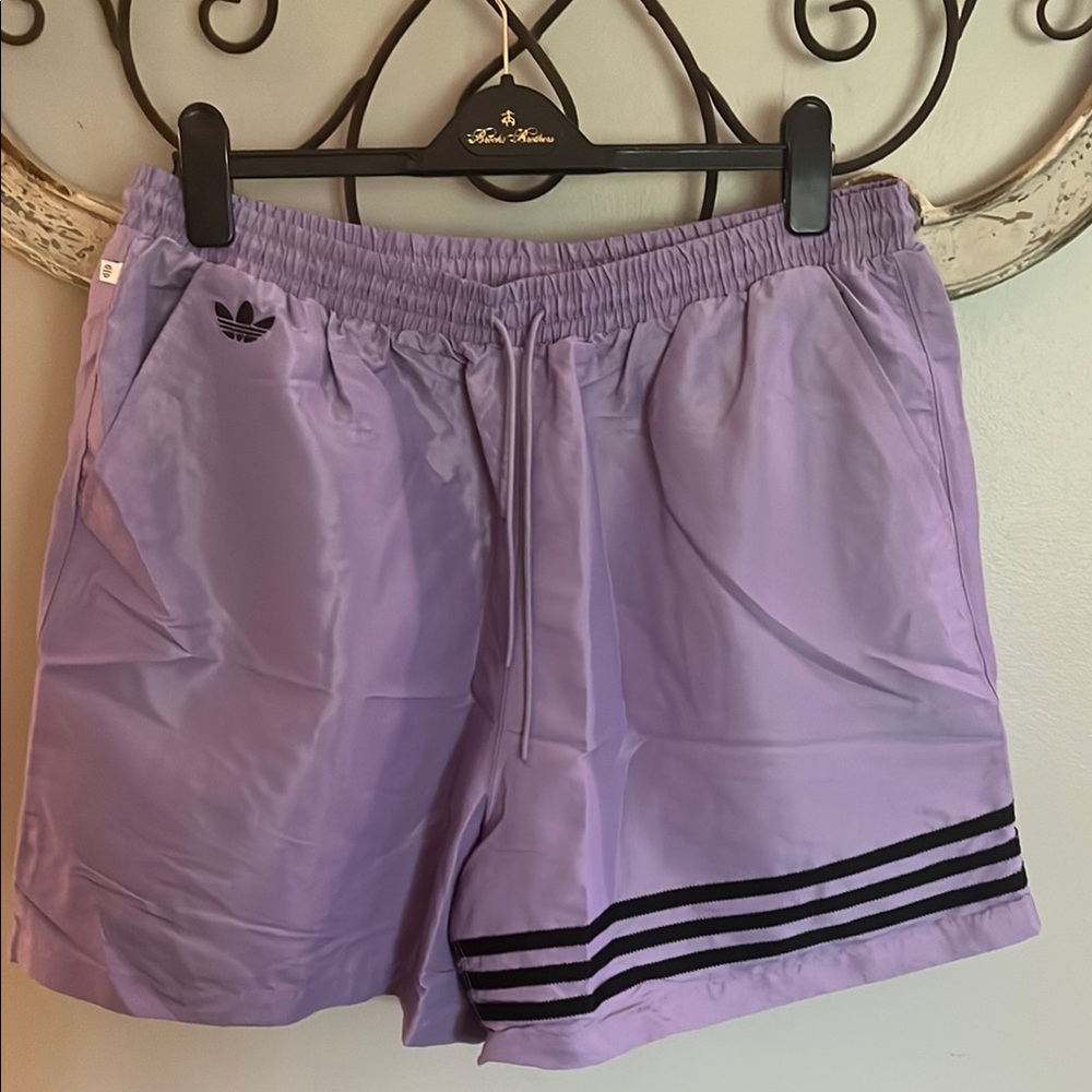Adidas Purple Athletic Shorts